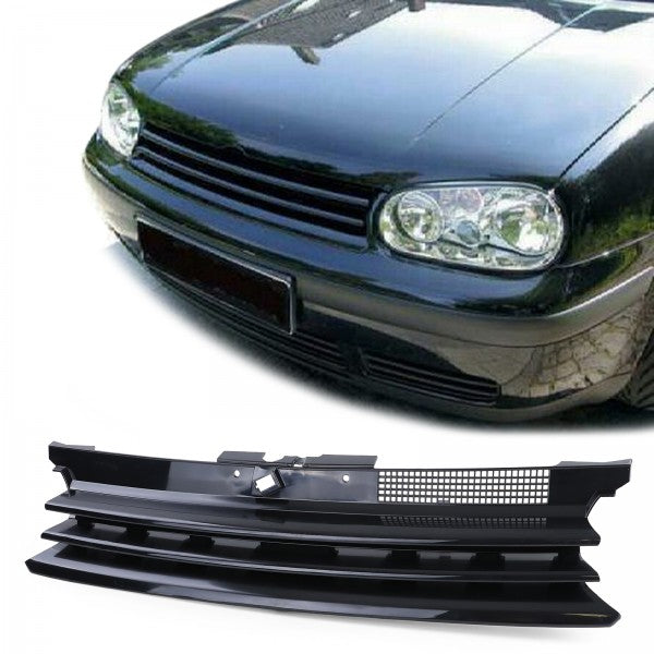 Rešetka bez logotipa VW Golf IV s donjim rubom crna