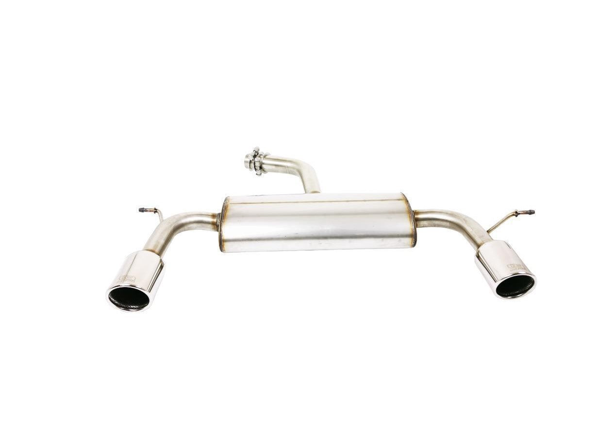 Ulter stainless steel duplex sports exhaust Volkswagen SCIROCCO 3 each 90mm