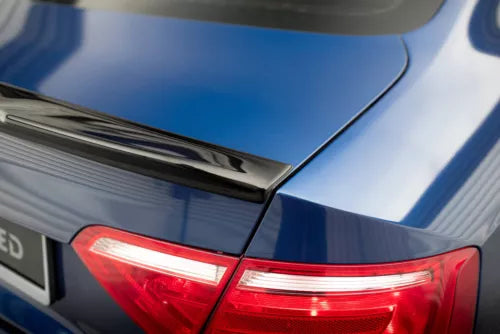 Rear spoiler attachment 3D tear-off edge for Audi A5 / A5 S-Line / S5 Coupe 8T black