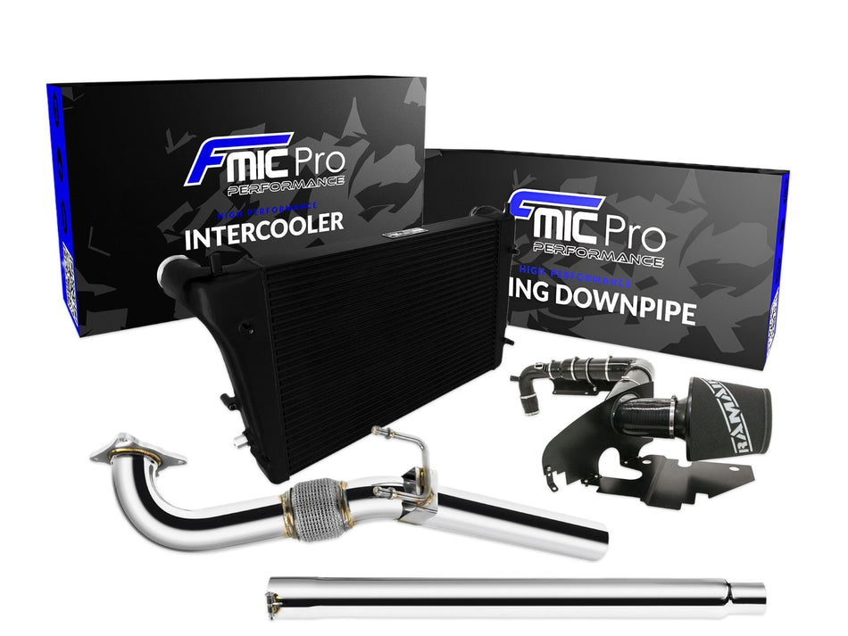 Power Pack for Seat Leon MK 2 II 2.0 TSI TFSI 2005-2012 Intercooler Downpipe Intake System - FMICPRO-PP-009