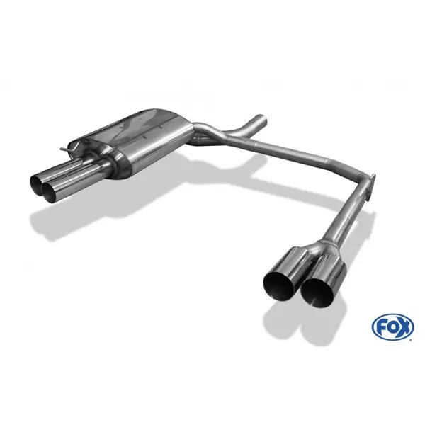 Fox Duplex exhaust sports exhaust rear silencer for BMW E60/61 520i 523i