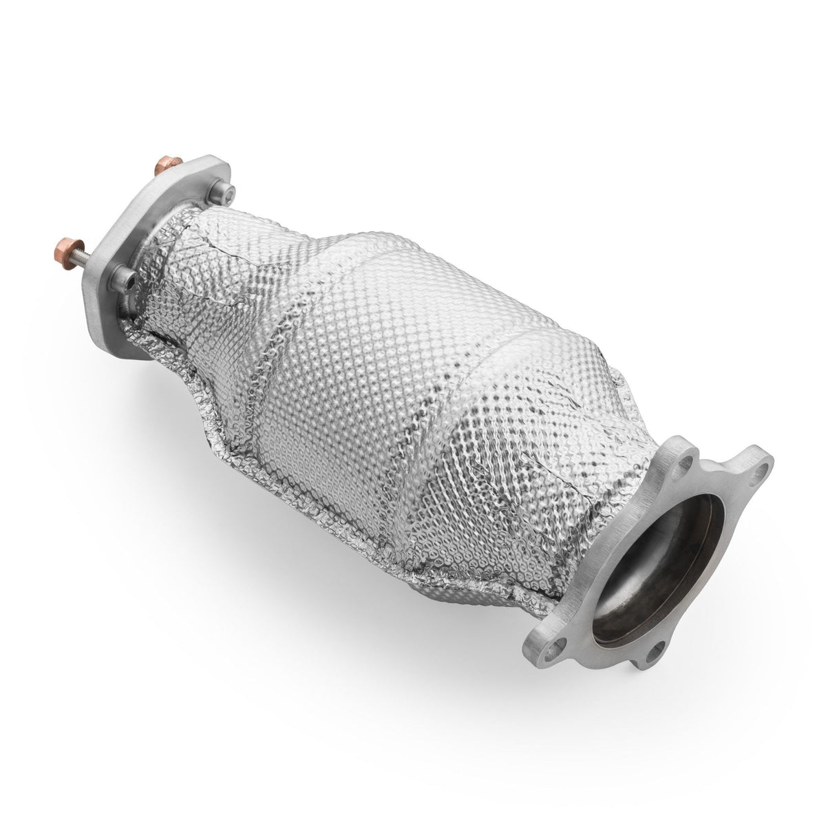 Downpipe za Audi A6 C8 Avant Quattro / S6 2.0 TFSI in Heat Shield with Catalytic Converter EURO 6 - RM-220108CH/E6