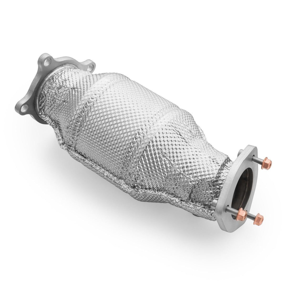 Downpipe za Audi A6 C8 Avant Quattro / S6 2.0 TFSI in Heat Shield with Catalytic Converter Motorsport - RM-220108CH/MS