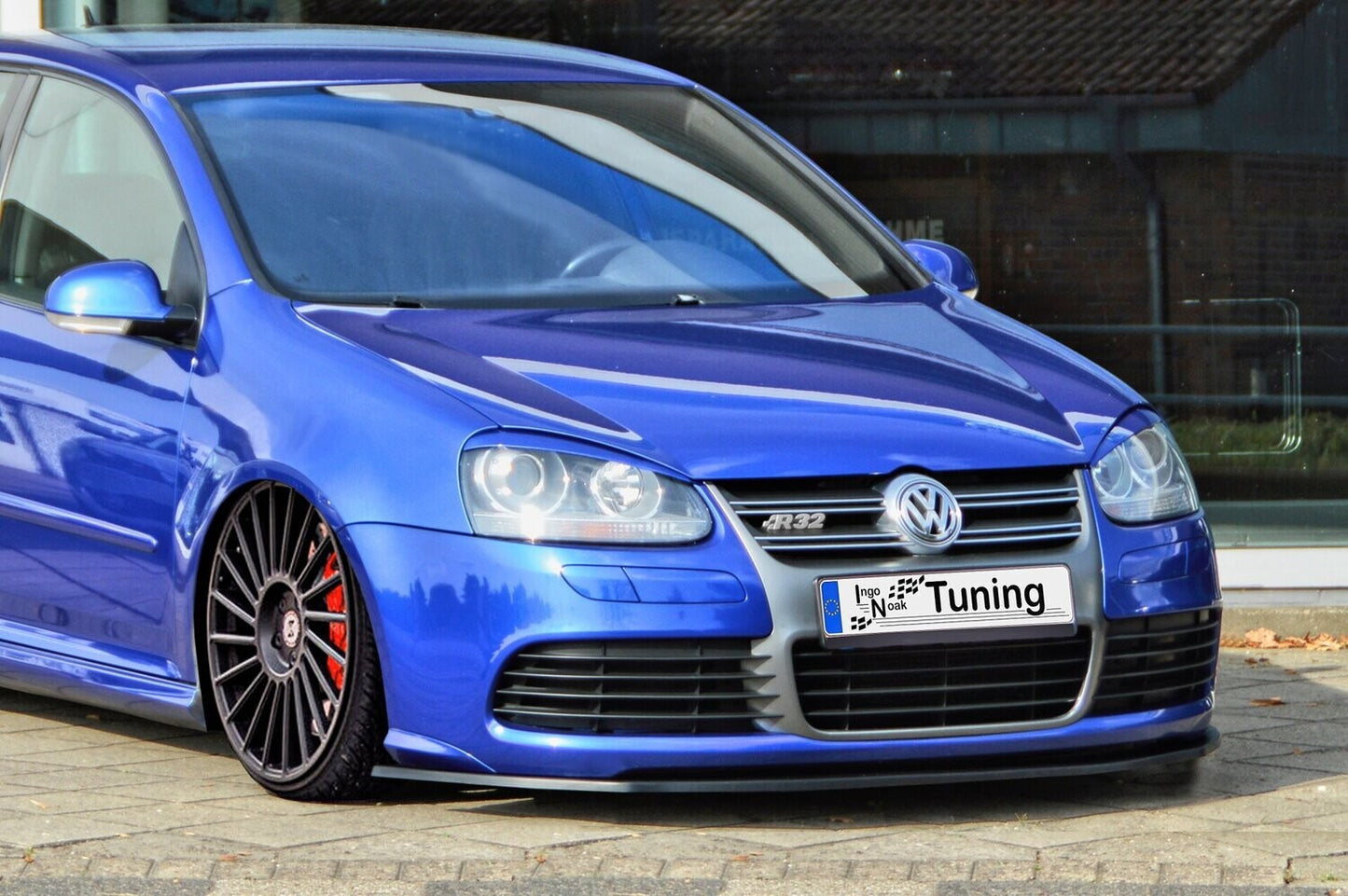 Prednji branik prikladan za VW Golf V 5 (2003-2007) Jetta (2005-2010) R32 Rešetka izgleda brušenog aluminija