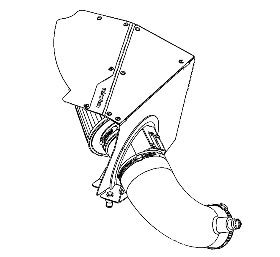 Sportski usisni set Ramair PRK-347-BK for BMW 2/3/4 Series 3.0 B58