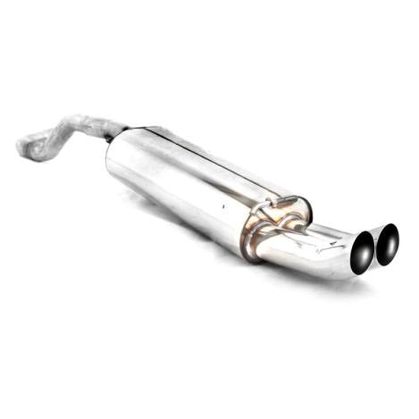 FOX sportski stražnji prigušivač ispuha VW Golf 4 godina 97-03 2x76mm