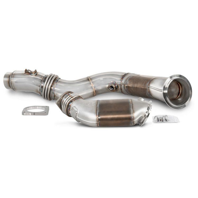 Downpipe Kit Wagner Tuning for BMW M3/M4 F80/82/83 200CPSI EU6 - WT-500001023.NOPF