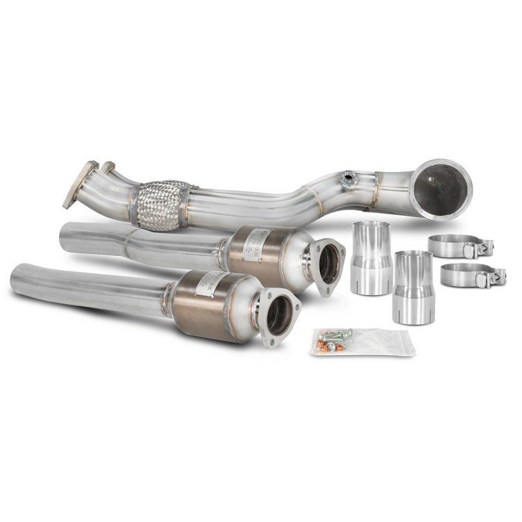 Downpipe Kit Wagner Tuning for Audi TTRS 8S & RS3 8V (FL) - WT-500001028.KAT