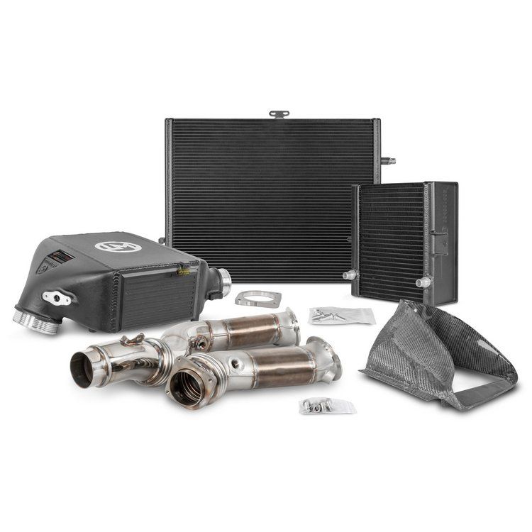Competition Package Wagner Tuning for BMW M3-M4 S55 Intercooler / Radiator / Downpipe - WT-700001124.OPF