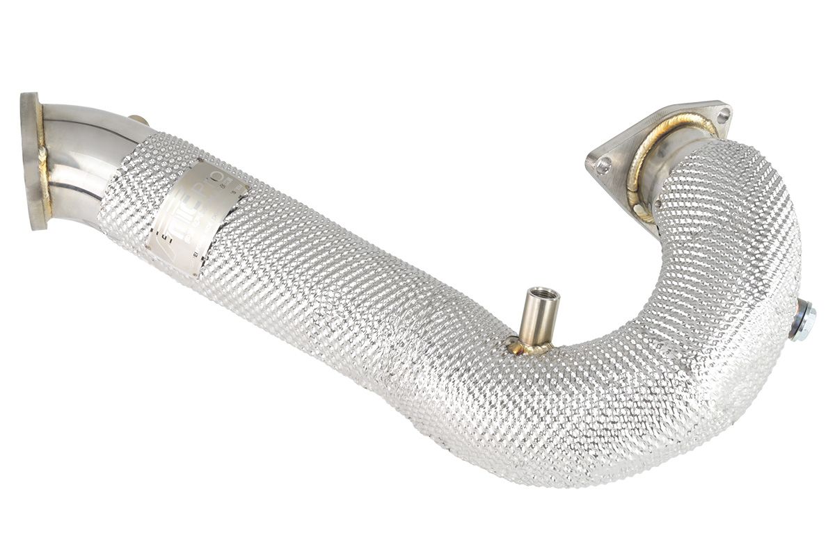 Downpipe with Heat Shield FMIC.Pro for AUDI A6 C7 3.0 TDI 2011-2016 - FMICPRO-DP-007-T-4