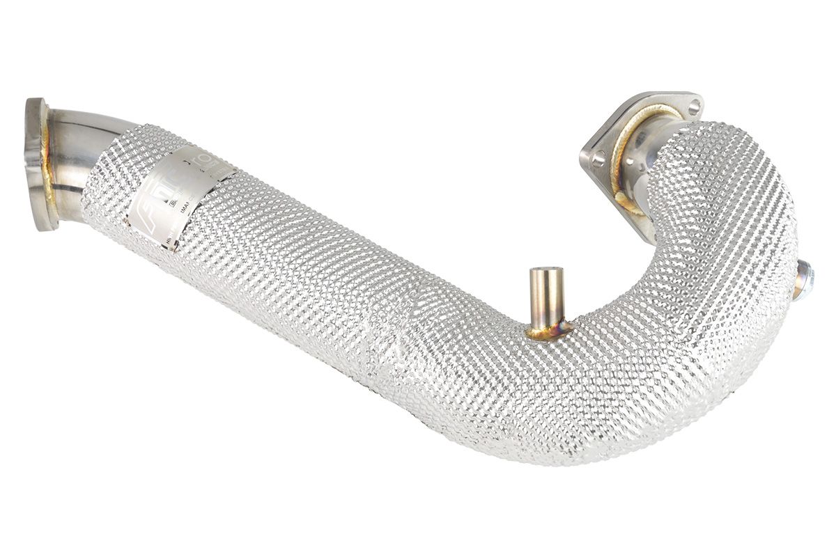 Downpipe with Heat Shield for AUDI Q5 3.0 TDI 2008-2012 - FMICPRO-DP-011-T-2