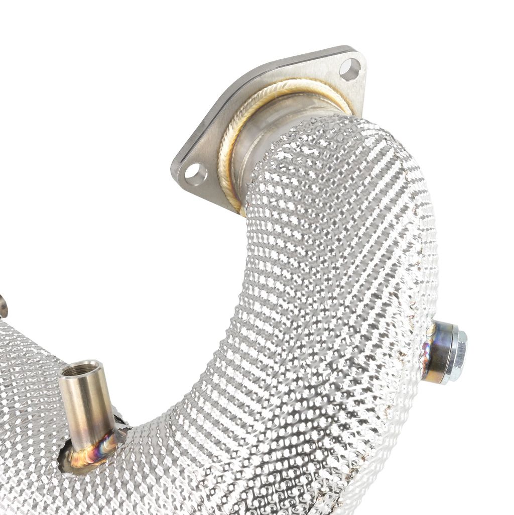 Downpipe with Heat Shield for AUDI Q5 3.0 TDI 2008-2012 - FMICPRO-DP-011-T-2