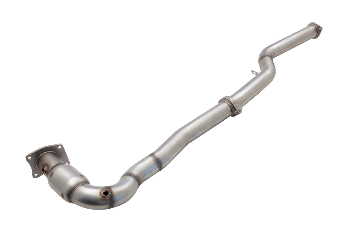 Downpipe with High-Flow Catalytic Converter XForce 100CPSI for Subaru Impreza 2015-2017 WRX SEDAN 2L FA20 stainless steel - E2-SW26-KITB