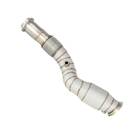 Downpipe with heat shield CAT FMIC.Pro for BMW M2 G87 M3 G80 M4 G82 S58B30 2020- - FMICPRO-DP-105-C-T