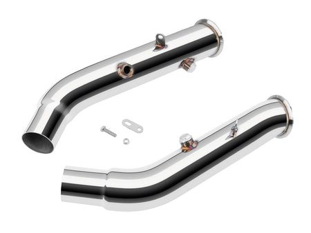Downpipe FMIC.Pro for Alfa Romeo Giulia 952 Stelvio 949 Quadrifoglio 2.9L V6 2016-2022 - FMICPRO-DP-088