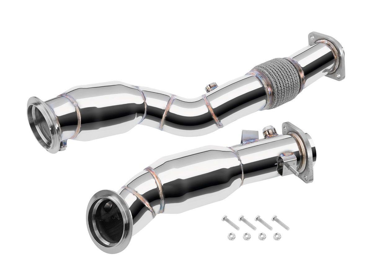 Downpipe with CAT FMIC.Pro for BMW M2 G87 M3 G80 M4 G82 S58B30 2020- - FMICPRO-DP-105-CAT