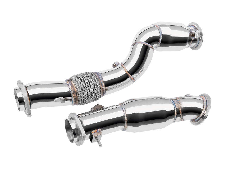 Downpipe with CAT FMIC.Pro for BMW M2 G87 M3 G80 M4 G82 S58B30 2020- - FMICPRO-DP-105-CAT