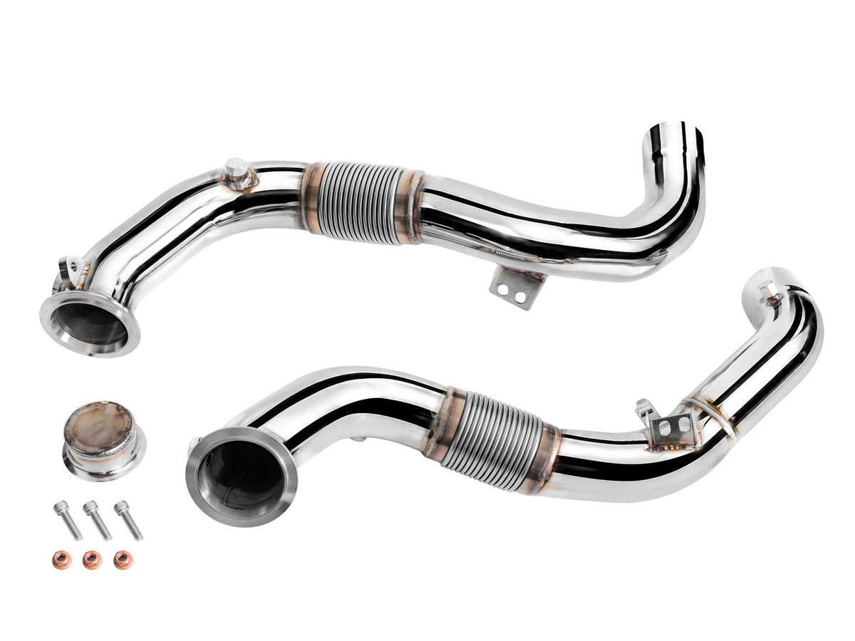 Downpipe FMIC.Pro for BMW M5 F90 M8 F91 F92 F93 S63B44B 4.4 xDrive 2017-2024 - FMICPRO-DP-138