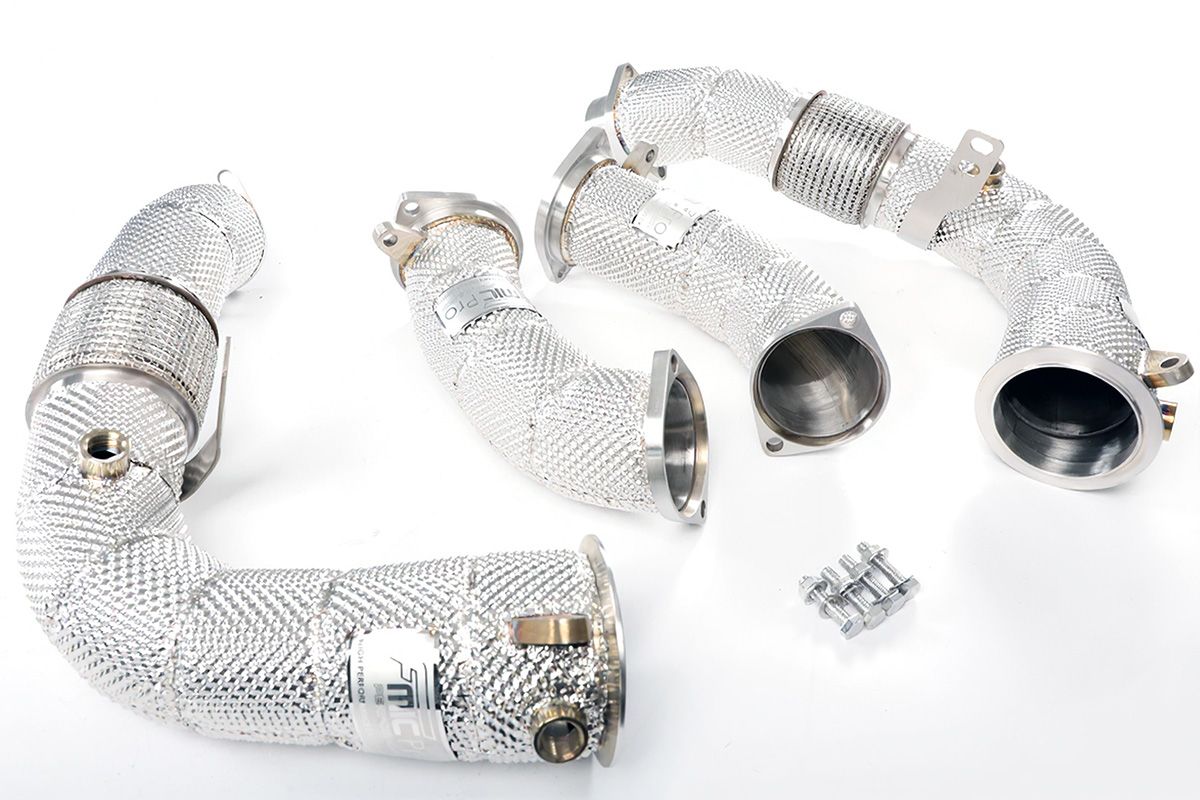 Downpipe FMIC.Pro for BMW 760i G70 S68 4.4L 2023- - FP-EXHAUST-059