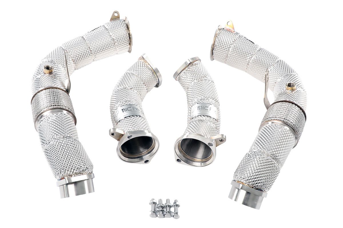 Downpipe FMIC.Pro for BMW 760i G70 S68 4.4L 2023- - FP-EXHAUST-059