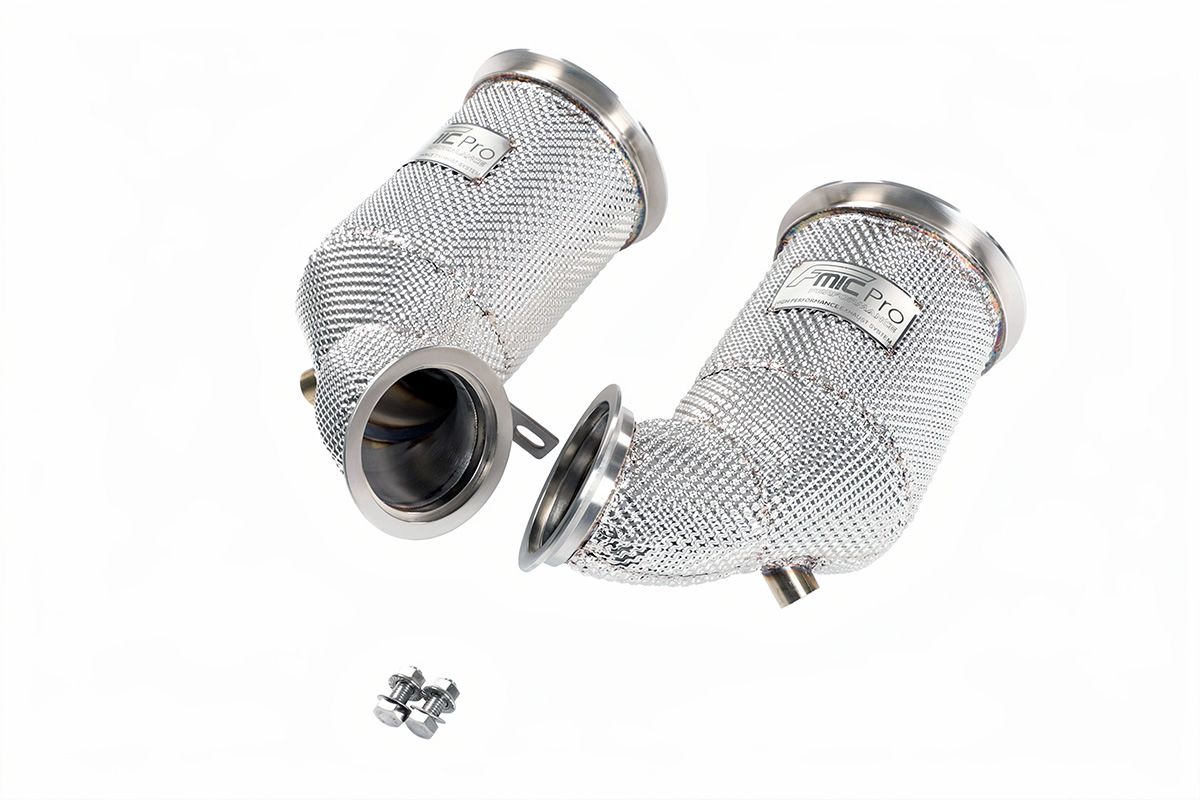 Downpipe FMIC.Pro for Porsche Panamera 971 Turbo S E-Hybrid GTS 4.0 V8 2016-2020 - FP-EXHAUST-062