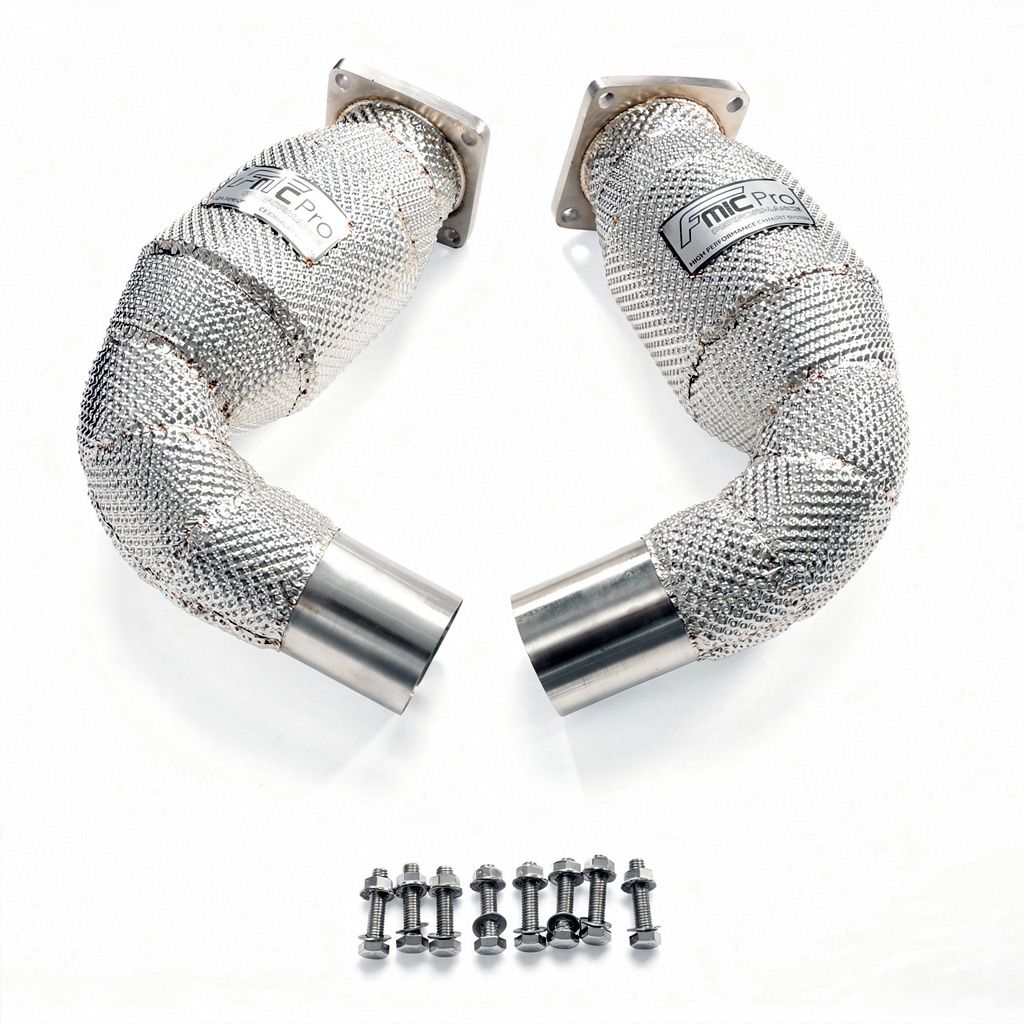 Downpipe FMIC.Pro for Porsche 911 991 Turbo S 3.8T 2013-2019 - FP-EXHAUST-066
