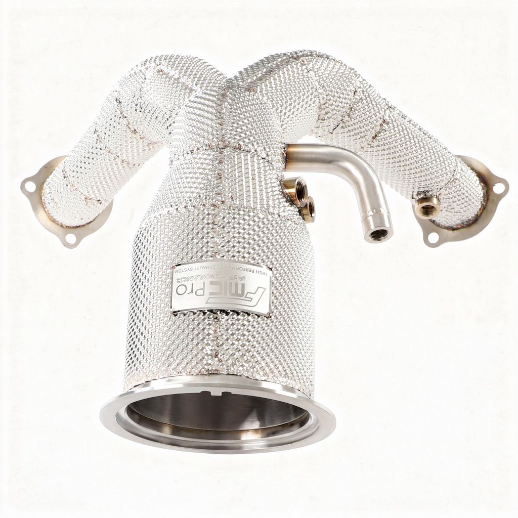 Downpipe FMIC.Pro for Porsche Cayenne 9Y0 9YA 9Y3 3.0T 2017- - FP-EXHAUST-069