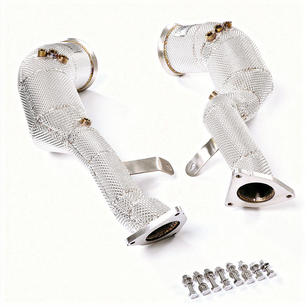 Downpipe FMIC.Pro for Porsche Macan Turbo S GTS 2.9L 2019-2023 - FP-EXHAUST-070