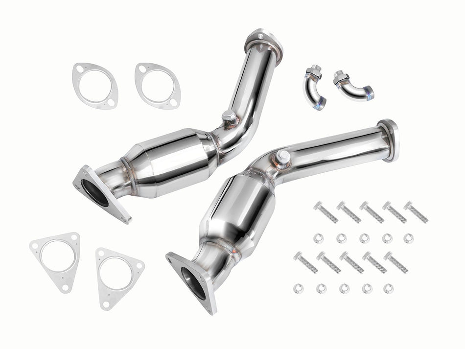 Downpipe FMIC.Pro for Nissan 370z 2009-2017 + silencer - FMICPRO-DP-084
