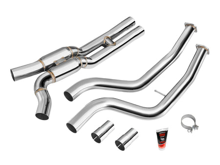 Downpipe Fmic.Pro for BMW M2 CS, M2 Competition (F87) S55 GPF/OPF + silencer - FMICPRO-DP-106