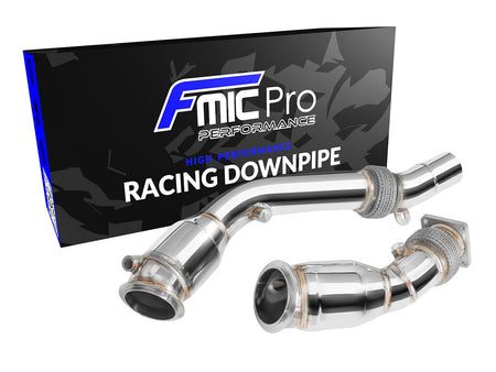 Downpipe FMIC.Pro for BMW F80 M3 S55 USA with High-Flow Catalytic - FMICPRO-DP-107-CAT