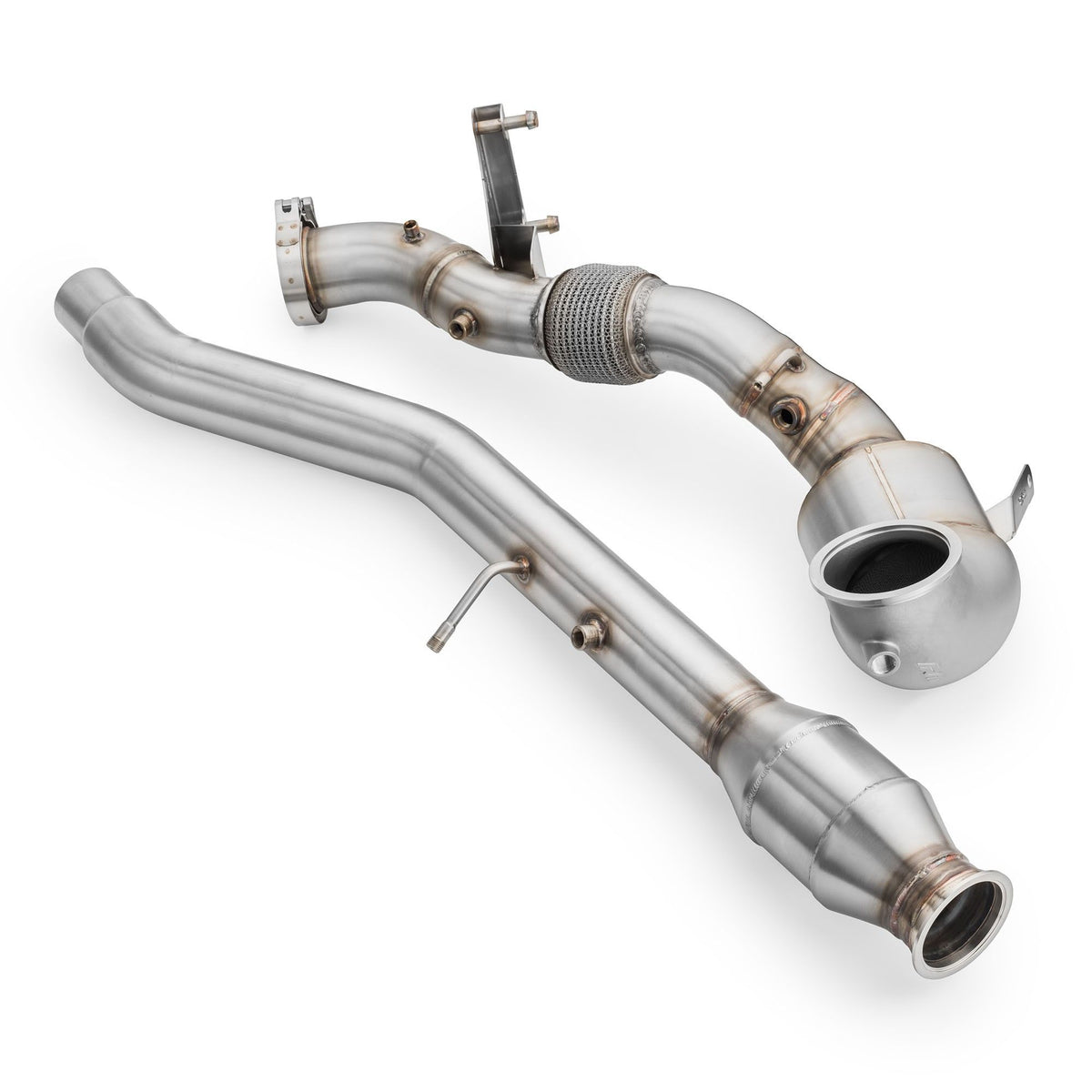 Downpipe RM Motors for Cupra Formentor 2.0 TSI with EURO 6 Catalyst and Silencer - PROM.213520C/E6/S