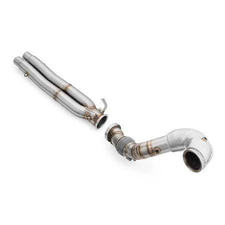 Downpipe AUDI RS3 8Y 2.5 TFSI with heat shield without Silencer - PROM.RS3/8Y-1