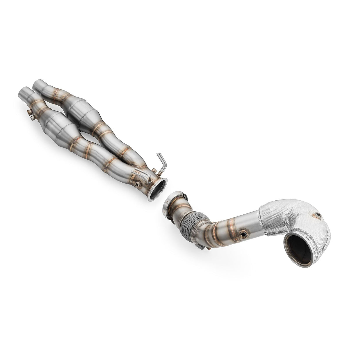 Downpipe Cupra Formentor VZ5 with Head Shield and Catalytic Converter 200CPSI EURO 6 - PROM.RS3/8Y/E6