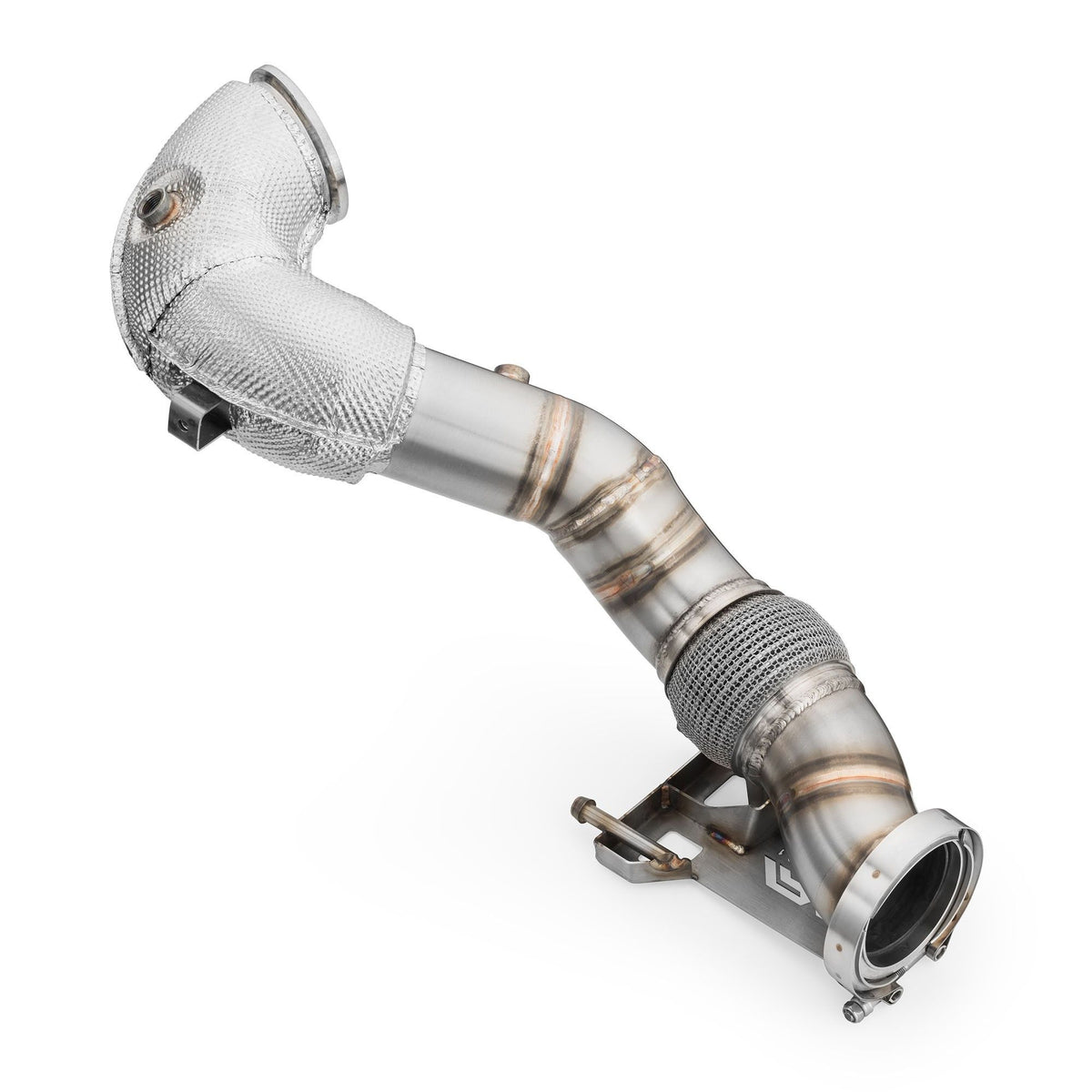 Downpipe AUDI RS3 8Y 2.5 TFSI with heat shield with Silencer - PROM.RS3/8Y/S-1