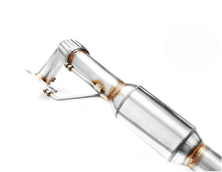 Downpipe RM Motors for Audi A3 S3 8P TT 8J Seat Leon Cupra R Volkswagen Golf VI R 1.8 2.0 TSI TFSI with Catalyst Euro 3 100 CPSI - RM-213101C-E3P1