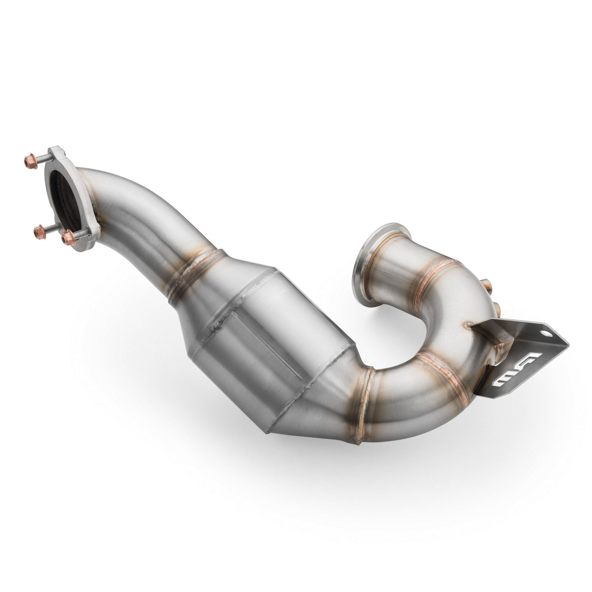 Downpipe za Audi A4 S4 / Avant Quattro / Avant 3.0 TDI MS without Silencer without Heat Shield - RM-220109C/MS