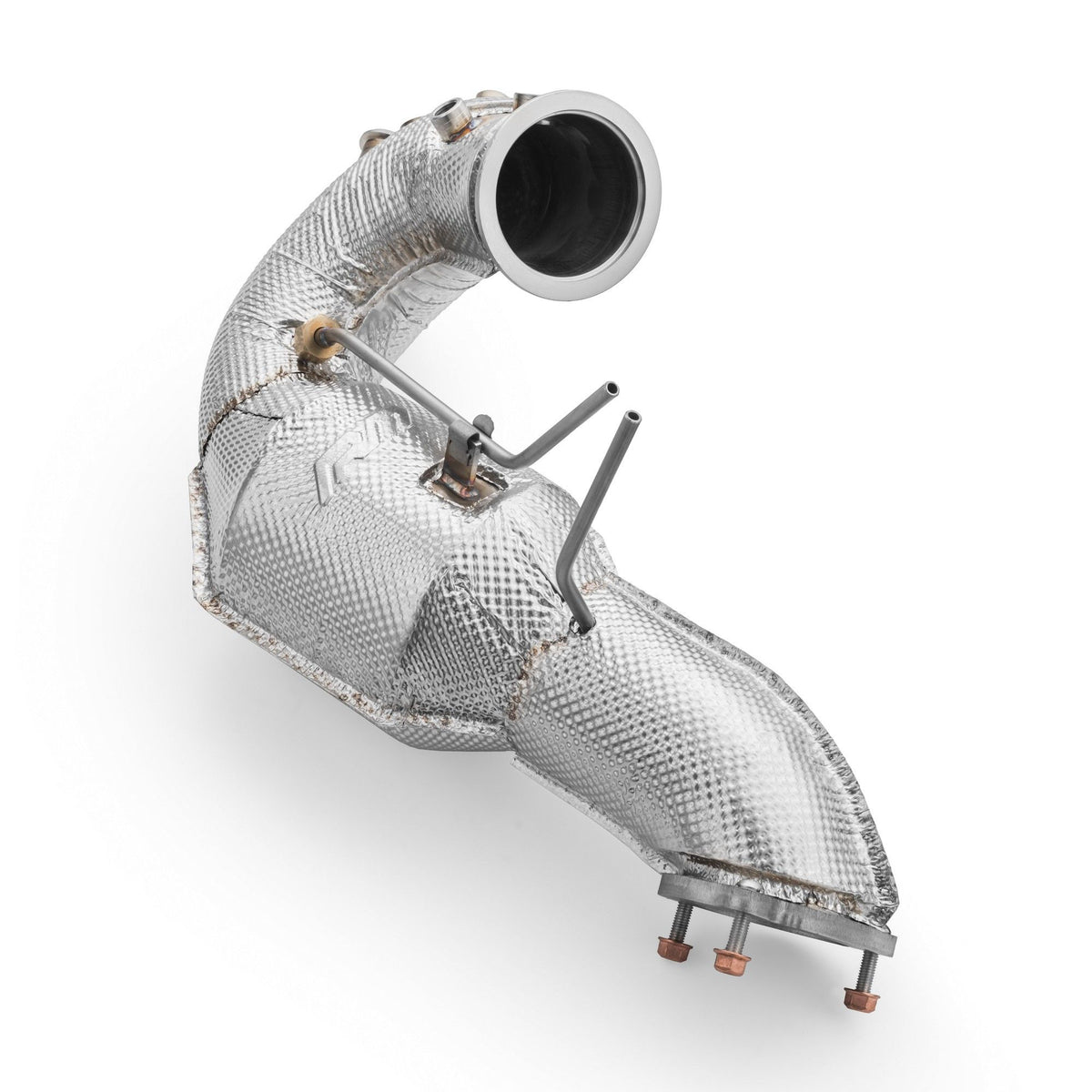 Downpipe za Audi A4 S4 / Avant Quattro / Avant 3.0 TDI EURO 6 without Silencer with Heat Shield - RM-220109CH/E6