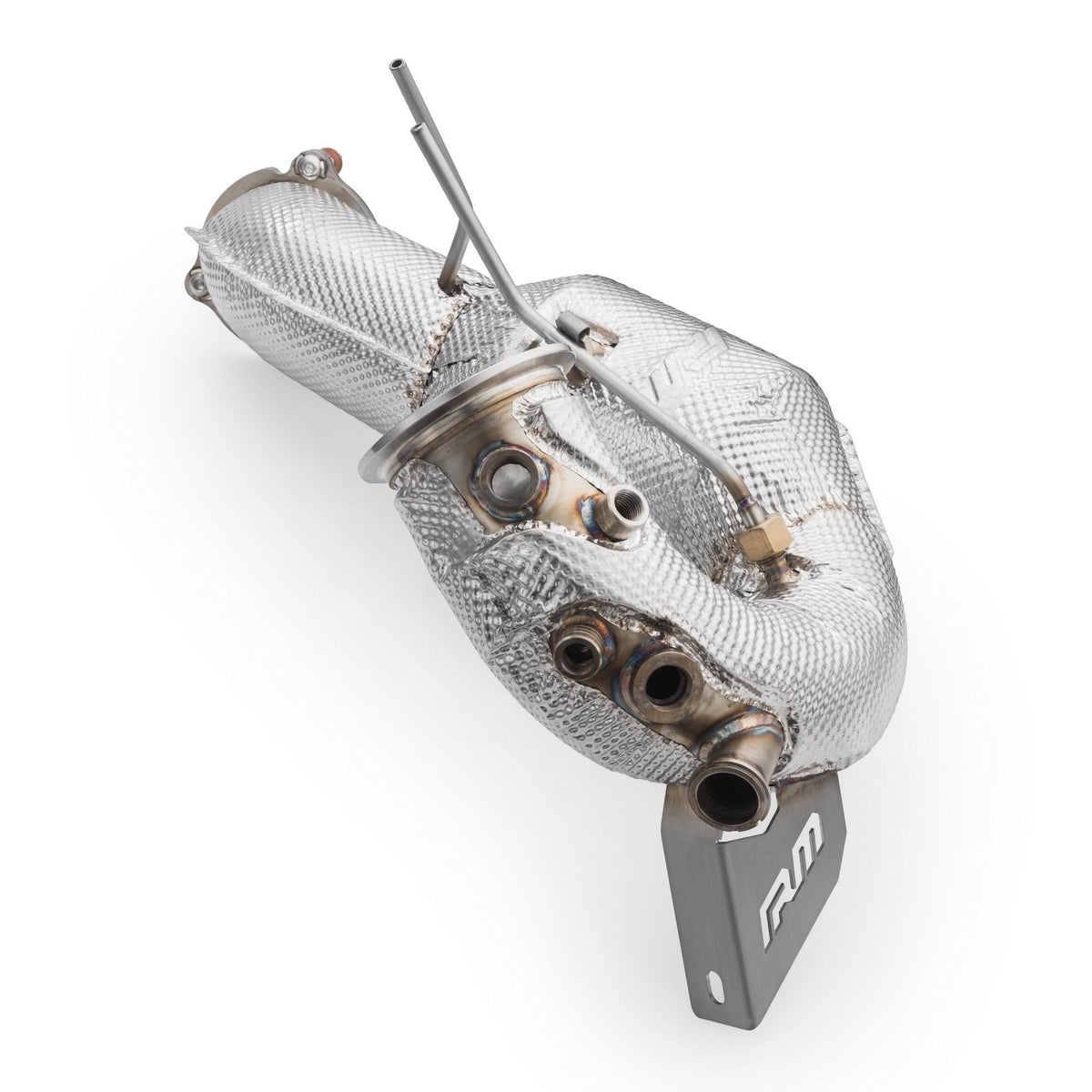 Downpipe za Audi A4 S4 / Avant Quattro / Avant 3.0 TDI EURO 6 without Silencer with Heat Shield - RM-220109CH/E6