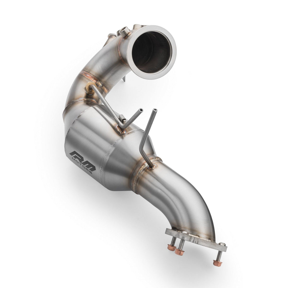 Downpipe za Audi A4 S4 / Avant Quattro / Avant 3.0 TDI without Catalytic Converter with Silencer without Heat Shield - RM-220109S