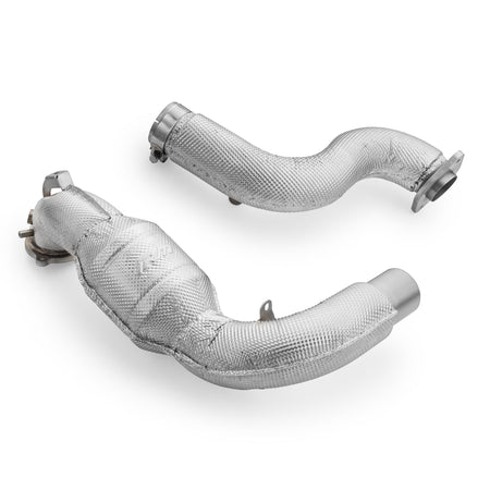 Downpipe RM Motors for Mercedes Amg A35 GPF W177 with Silencer and Heat Shield - RM-812108S