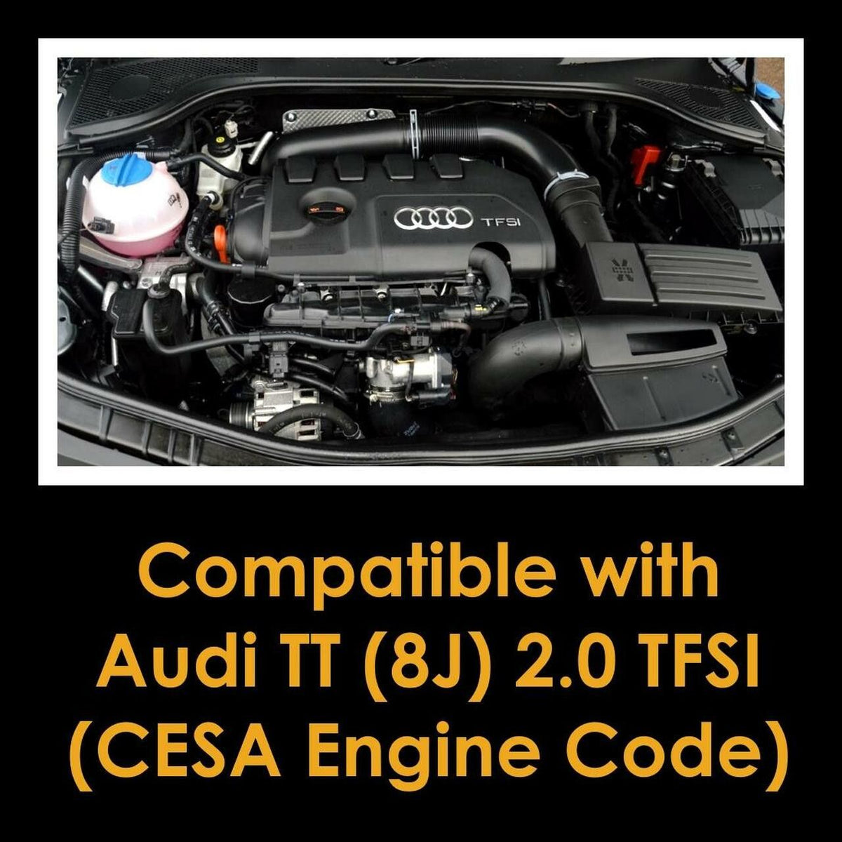 Sportski usisni set Ramair JSK-141-BK for Audi TT 8J 2.0 TFSI EA888 CESA