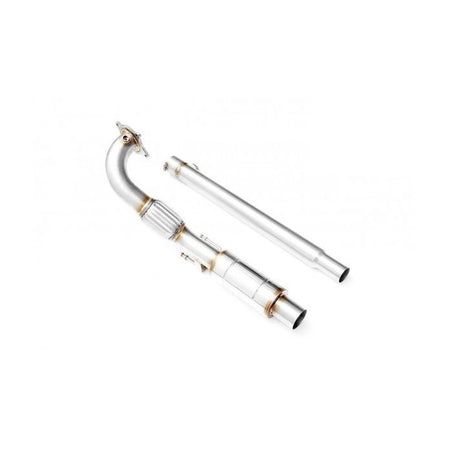 Downpipe AUDI A3 + SILENCER 1.8T, 2.0T 8P 2004-2013 - RM-213104S-a