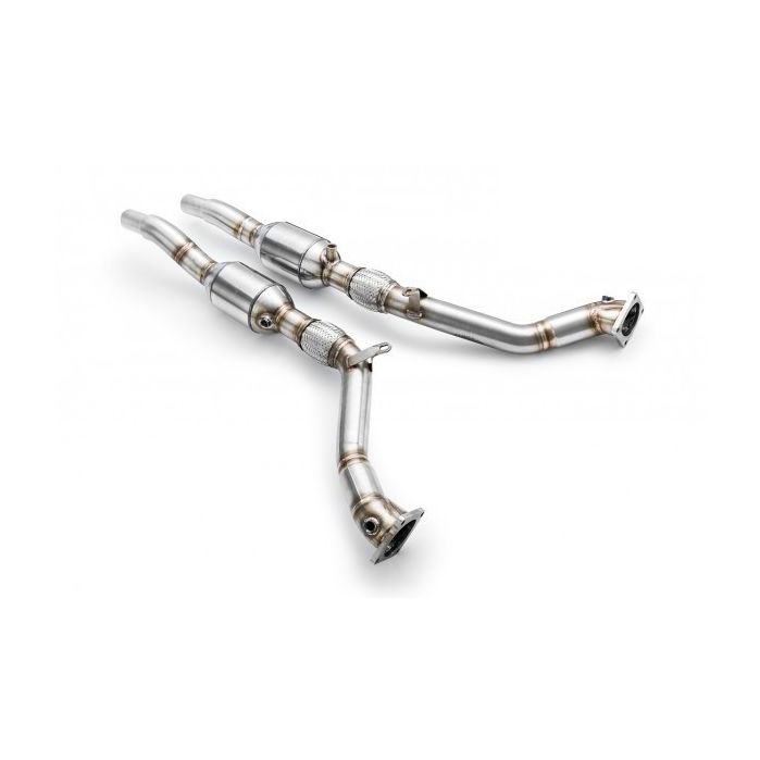 Downpipe AUDI A4, S4, RS4 2.7 biturbo B5 2000-2002 Euro 4 200 CPSI - RM-212107C-b-E4P2