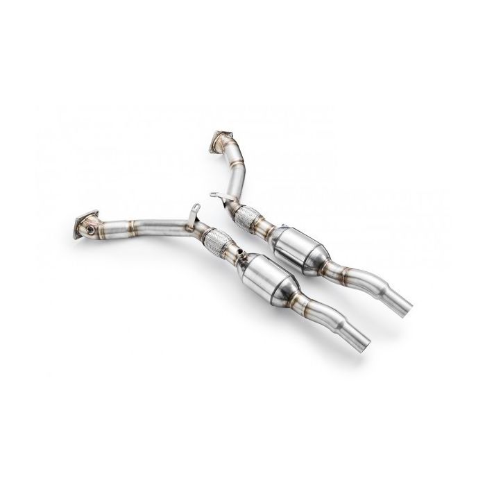 Downpipe AUDI A6, S6, A6 Allroad 2.7 biturbo C5 1998-2005 Euro 3 100 CPSI - RM-212107C-A-E3P1