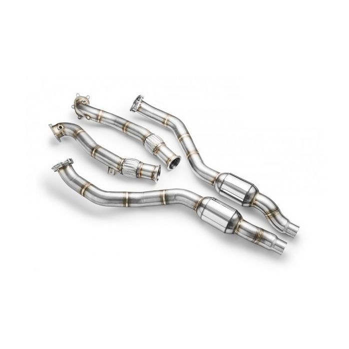 Downpipe AUDI S6, S7, RS6, RS7 4.0 TFSI C7 2012-2017 Euro 3 100 CPSI - RM-214104C-E3P1