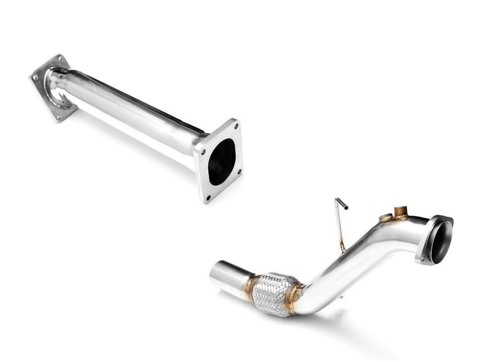 Downpipe BMW E60 E61 525d, 530d M57N 2002-2007 - RM-112104+112105