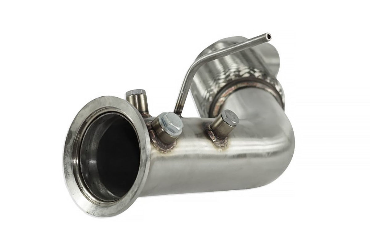 Downpipe za BMW E60 E61 E70 E71 E83 E90 E91 E92 E93 M57N2 - FMIC-EXH-BB08