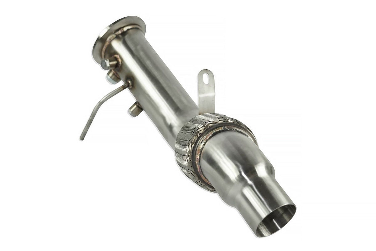 Downpipe za BMW E60 E61 E70 E71 E83 E90 E91 E92 E93 M57N2 - FMIC-EXH-BB08
