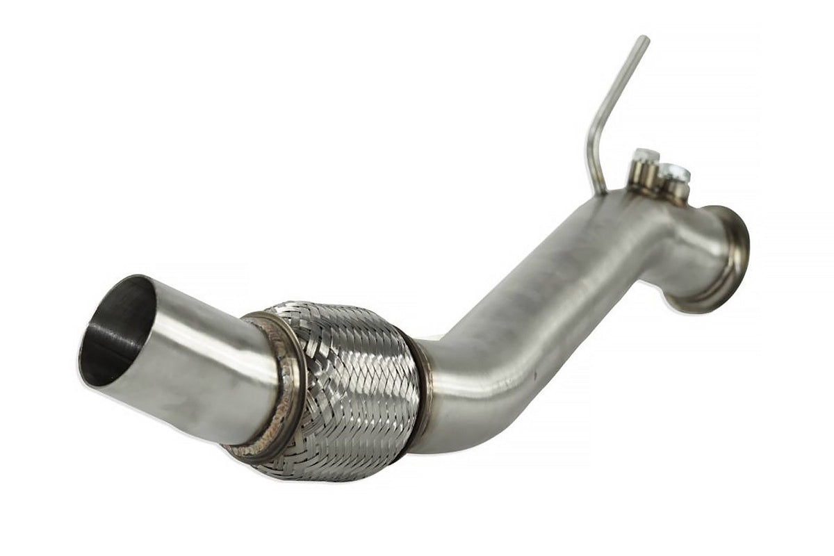 Downpipe za BMW E60 E61 E81 E82 E84 E87 E88 E90 E91 E92 E93 N47 bez katalizatora - FMIC-EXH-BB07